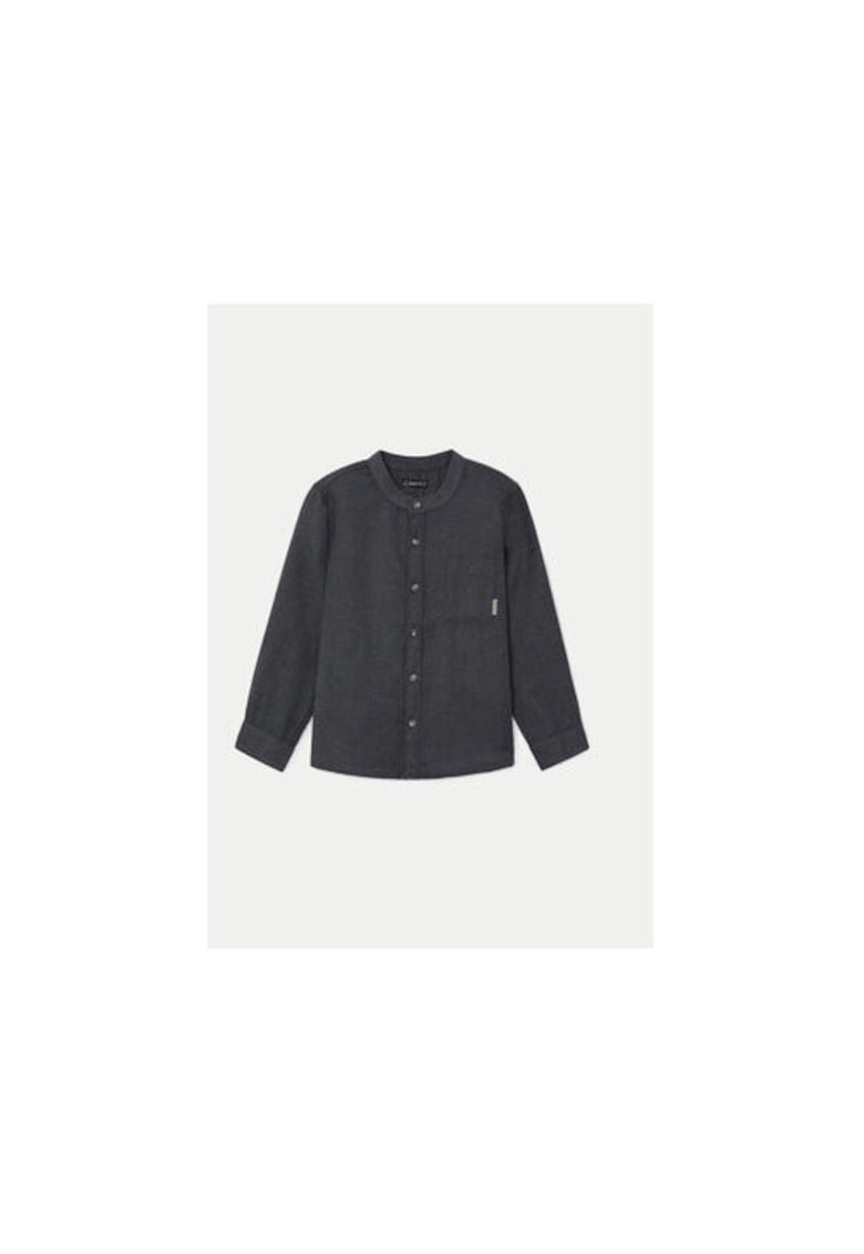 Camasa baieti -  304325465 - Poliester/Bumbac - Gri - Gri