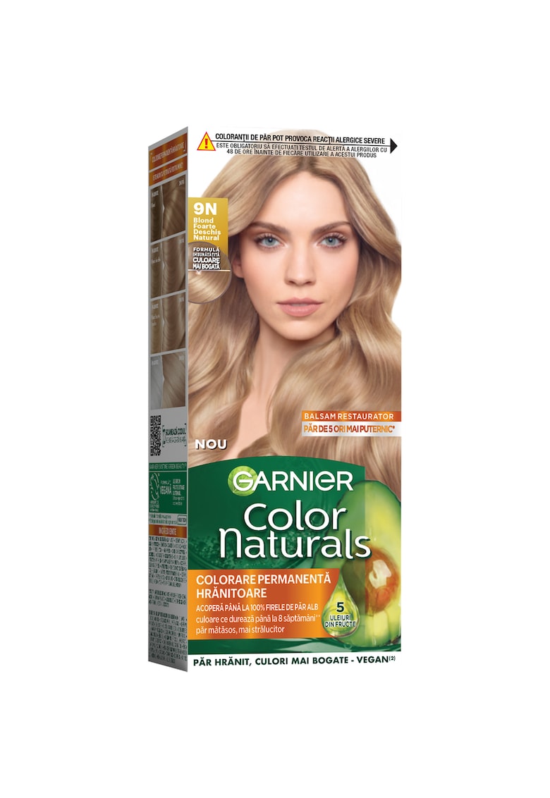 Vopsea de par permanenta cu amoniac  Color Naturals - 110 ml - Blond foarte deschis