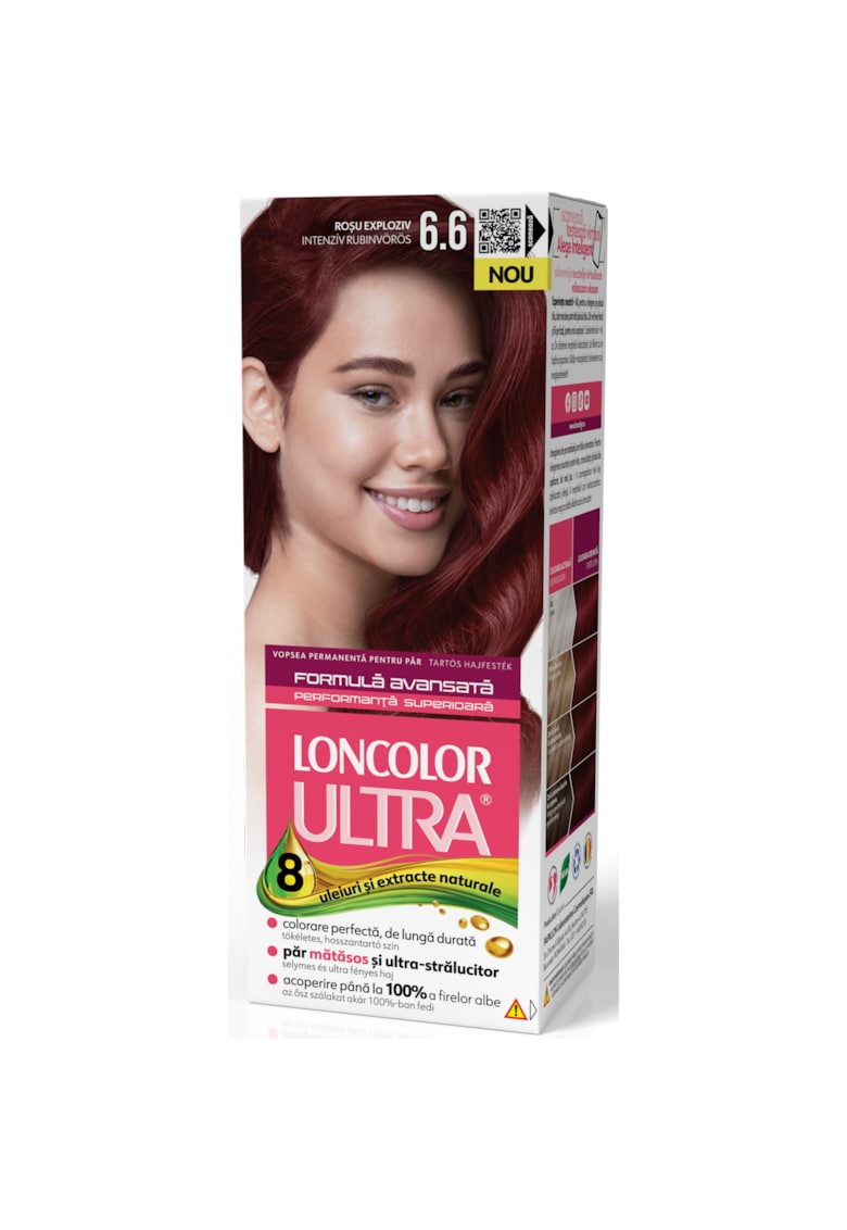 Vopsea de par permanenta  Ultra  - 100 ml - 6.6