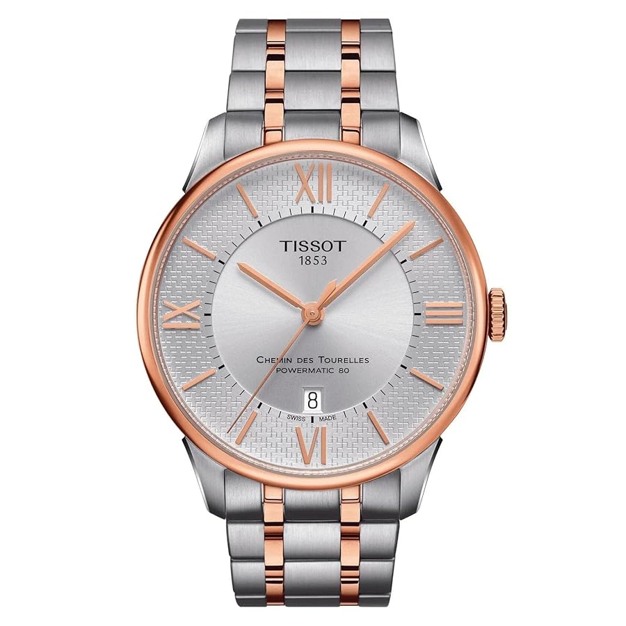 Oferte la Ceas Barbati, Tissot, T-Classic Chemin Des Tourelles Powermatic 80 T09940722080