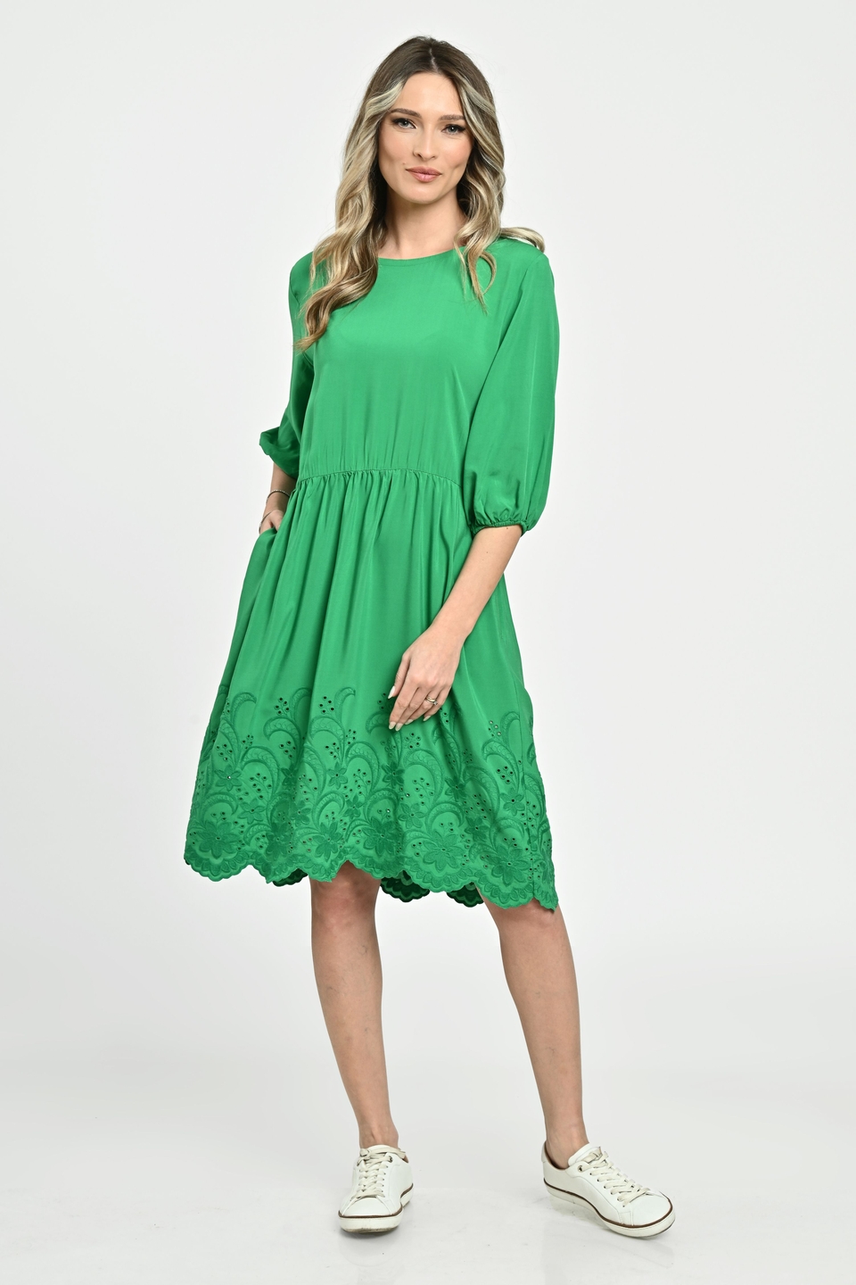 Oferte la Rochie Medie Dama V262, Verde