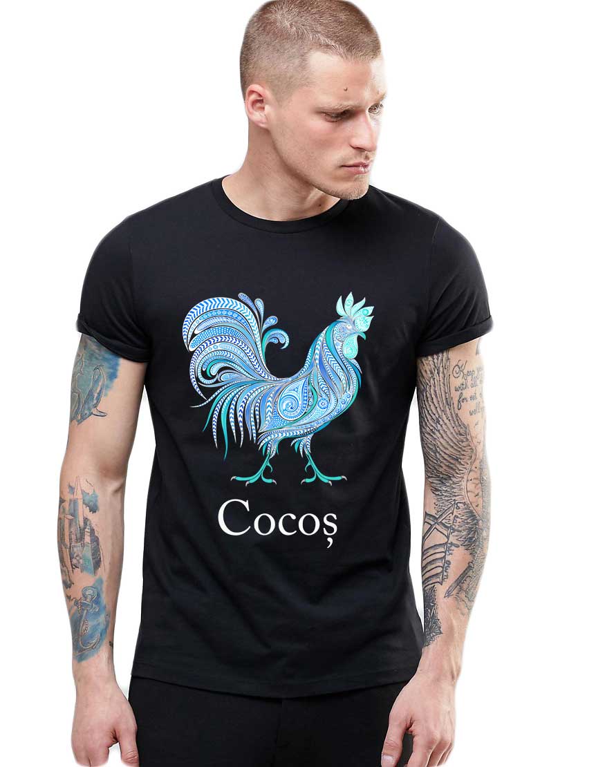 Oferte la Tricou barbati negru - Cocos
