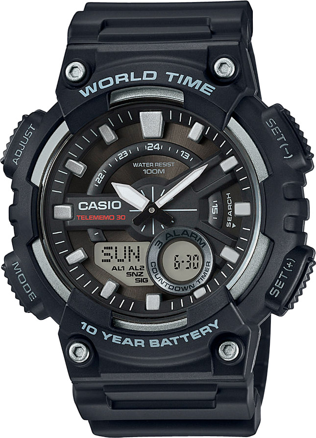 Oferte la Ceas Barbati, Casio, Collection AEQ AEQ-110W-1A