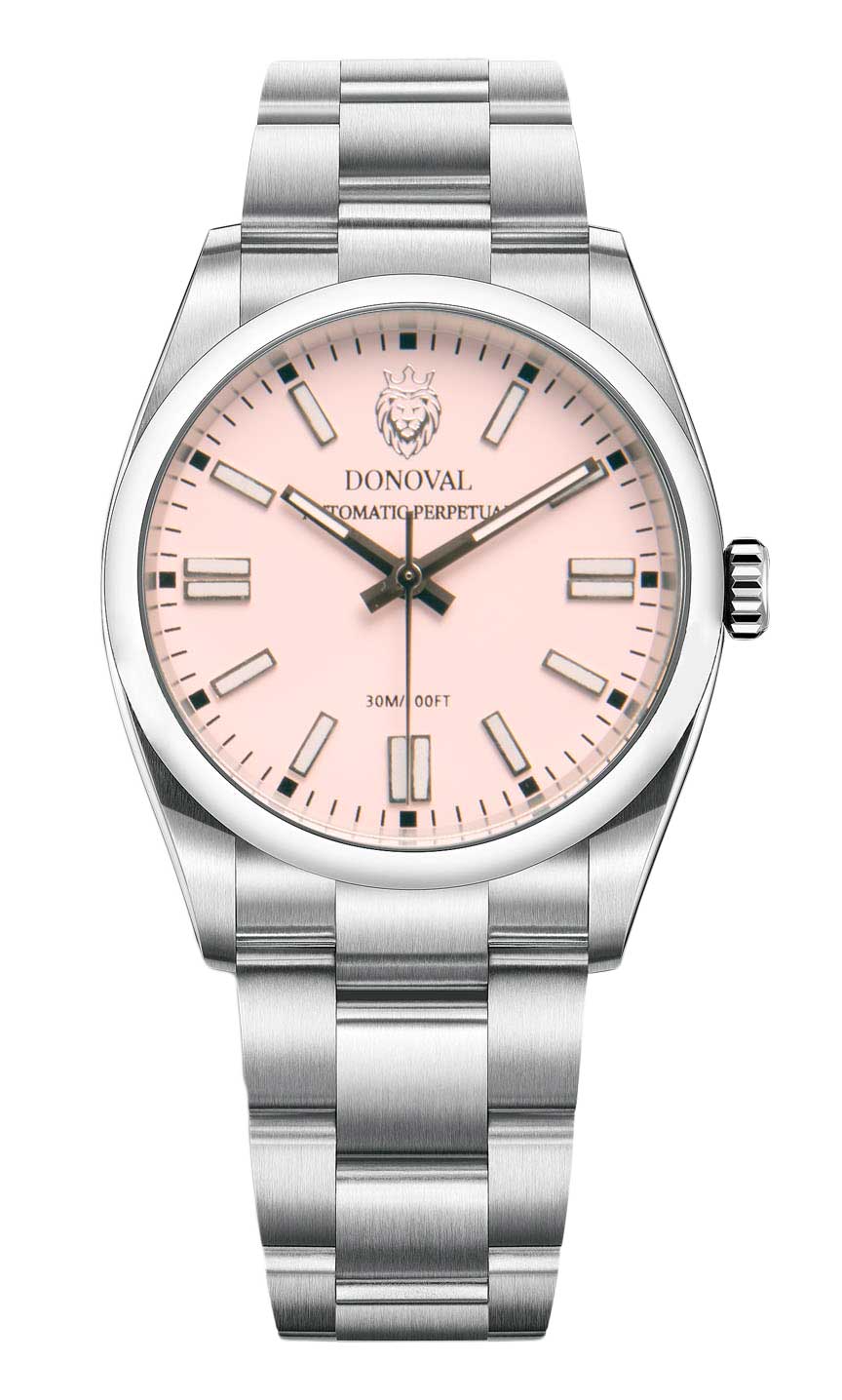 Oferte la Ceas Donoval, Pink, Automatic Perpetual DL0005