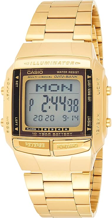 Oferte la Ceas Casio, Vintage Edgy Databank DB-360G-9ADF
