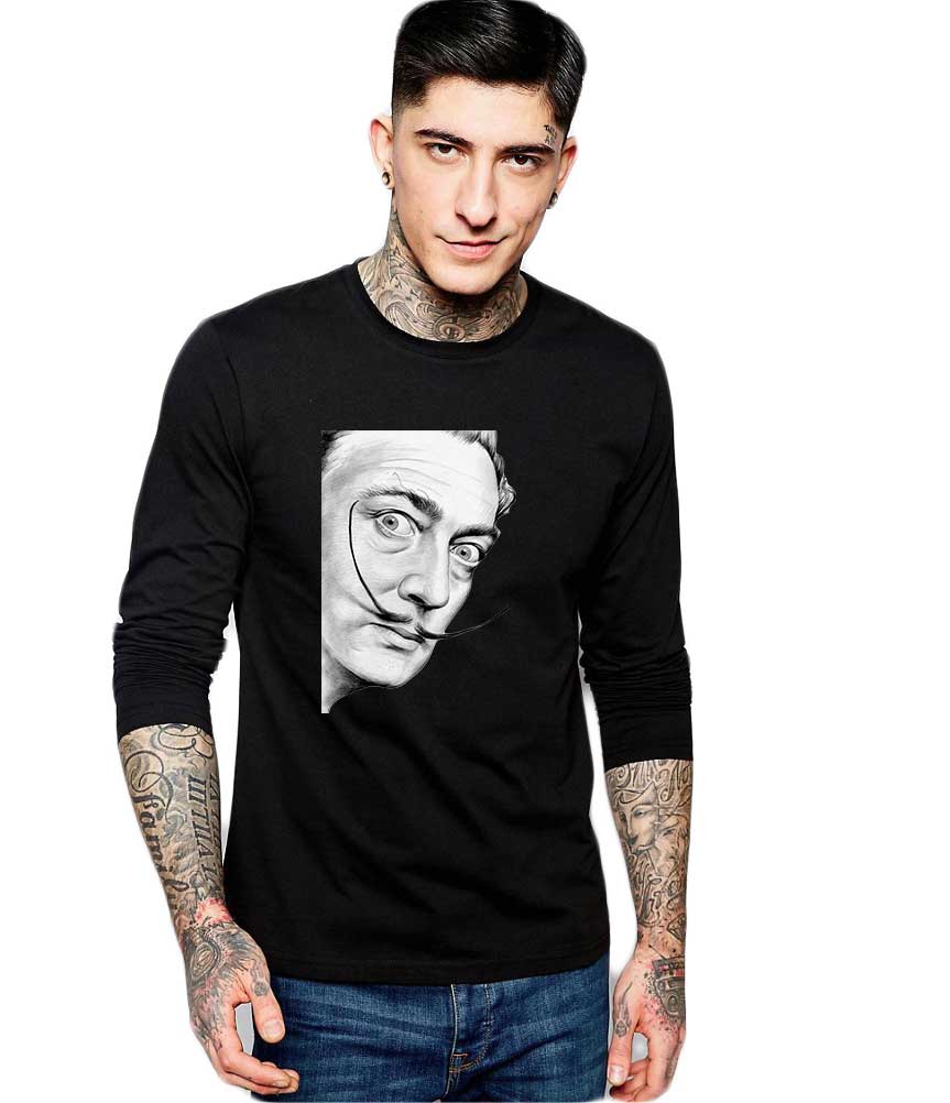 Oferte la Bluza barbati neagra - Dali - Portret