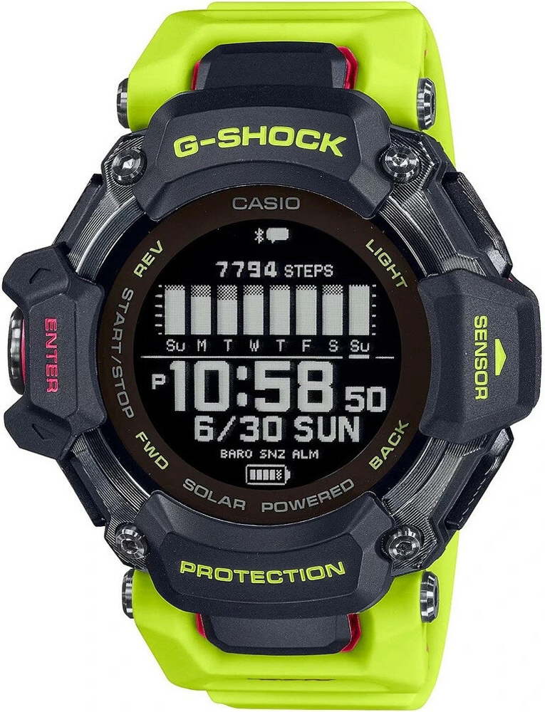 Oferte la Ceas Barbati, Casio G-Shock, G-Squad Bluetooth GBD-H2000-1A9ER