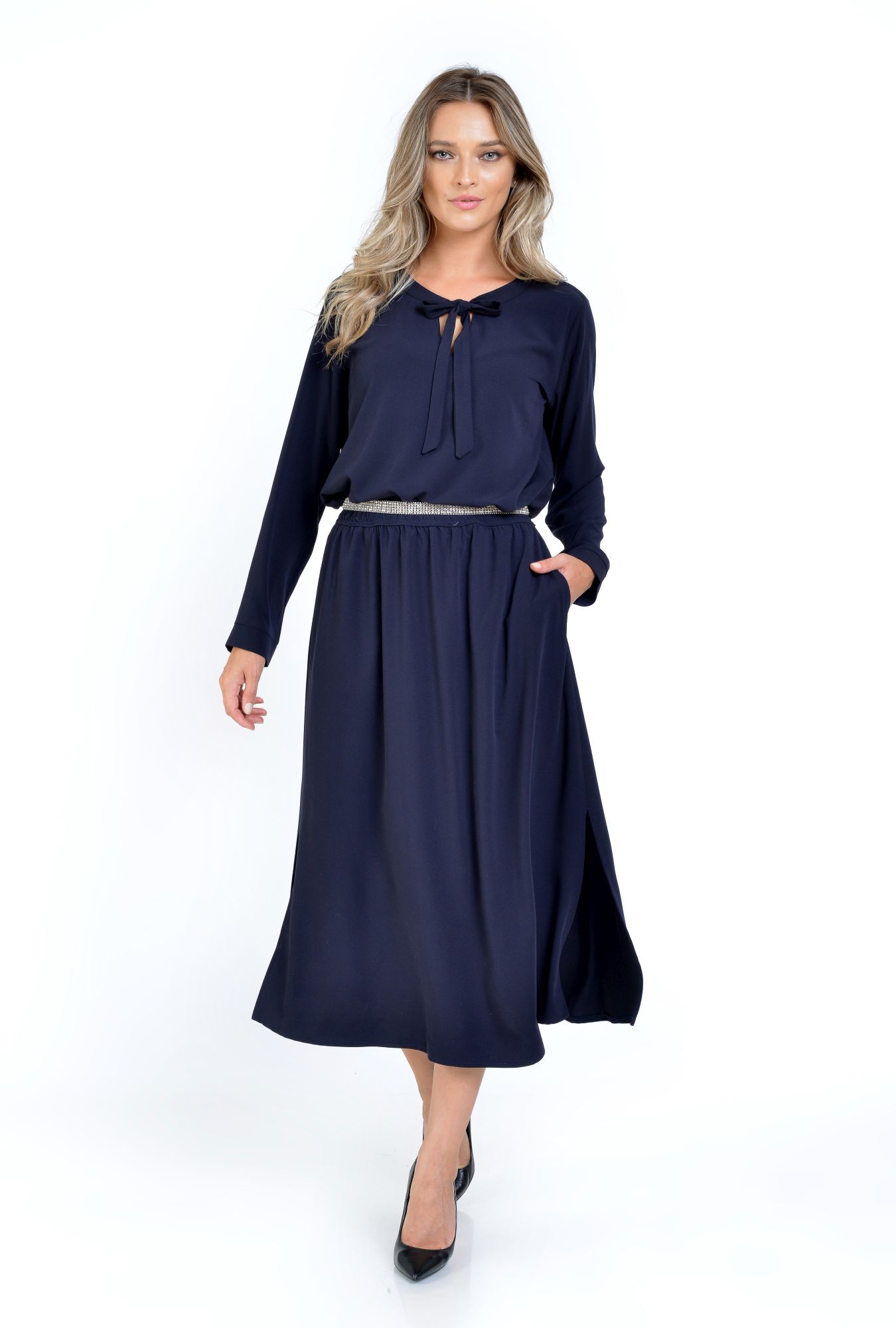 Oferte la Bluza Dama cu Funda, Bleumarin