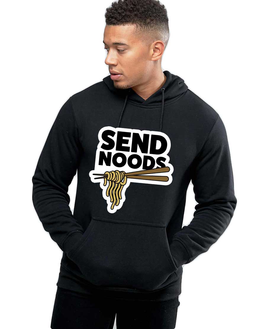 Oferte la Hanorac Barbati Negru - Send Noods