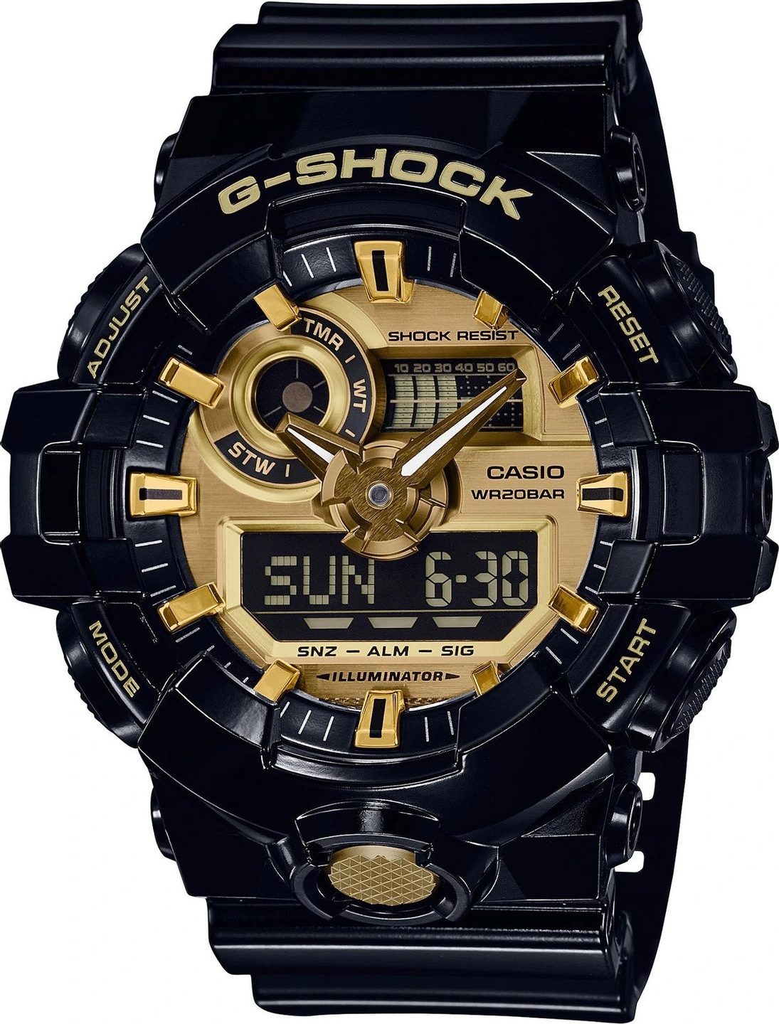 Oferte la Ceas Barbati, Casio G-Shock, Classic GA-7 GA-710GB-1A