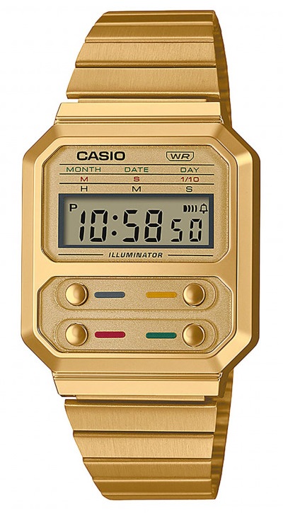 Oferte la Ceas Casio, Vintage Edgy A100WEG-9A