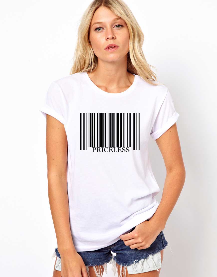 Oferte la Tricou dama alb -  Priceless