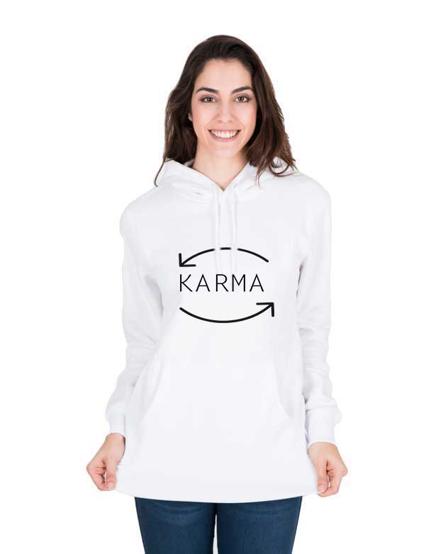 Oferte la Hanorac dama alb - Karma