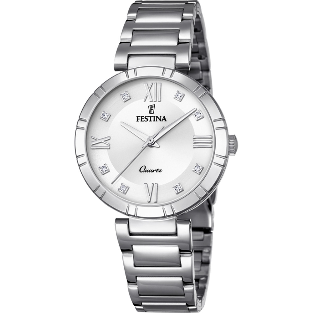 Oferte la Ceas Dama, Festina, Mademoiselle cu Cristale F16936/A