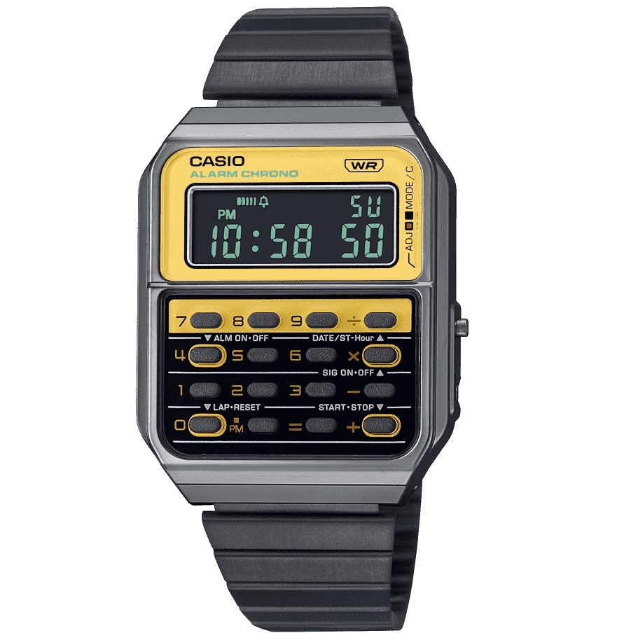 Oferte la Ceas Casio, Vintage Edgy Calculator CA-500WEGG-9BEF