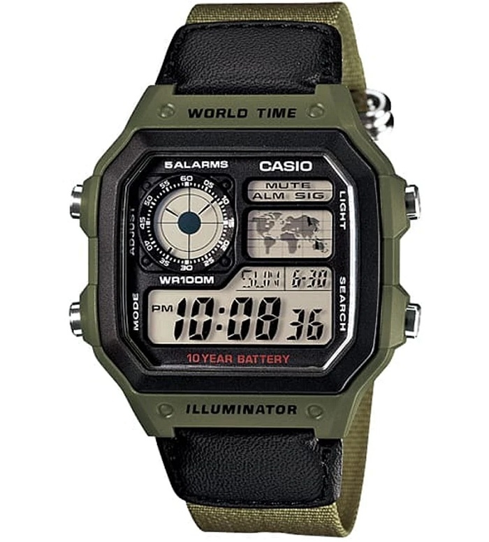 Oferte la Ceas Barbati, Casio, Collection AE AE-1200WHB-3BVDF