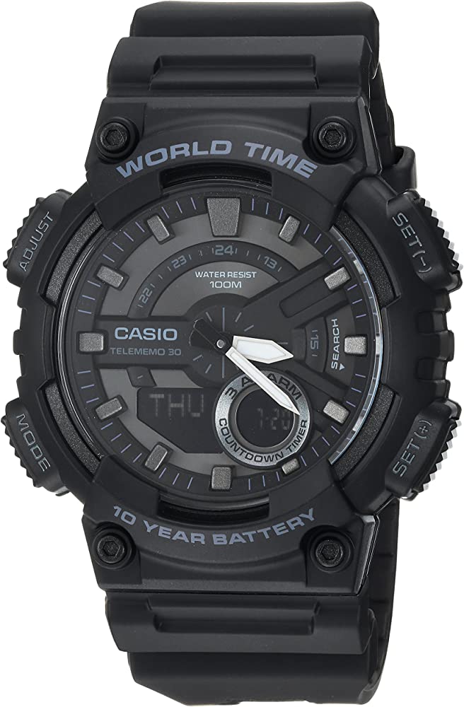 Oferte la Ceas Barbati, Casio, Collection AEQ AEQ-110W-1B