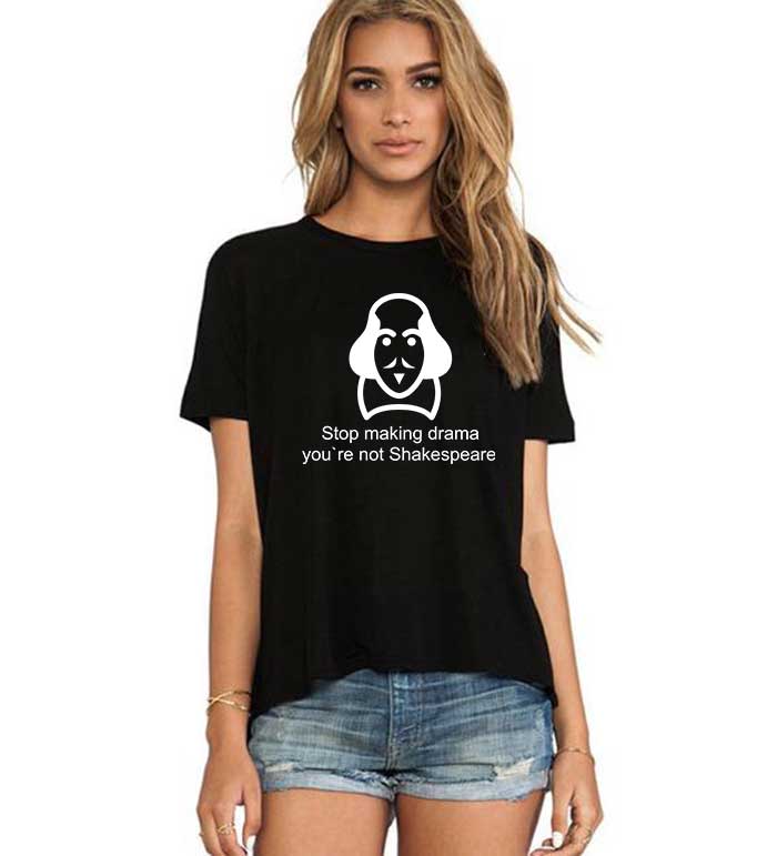 Oferte la Tricou dama negru - Shakespeare Drama