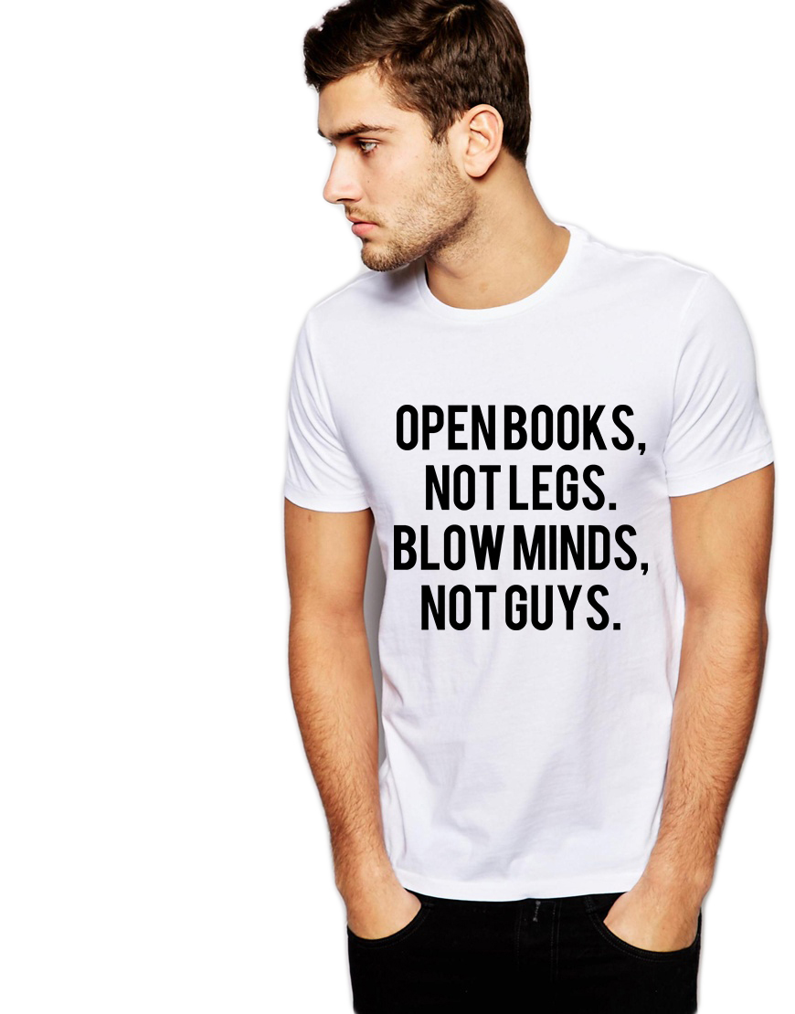 Oferte la Tricou alb barbati, Open Books