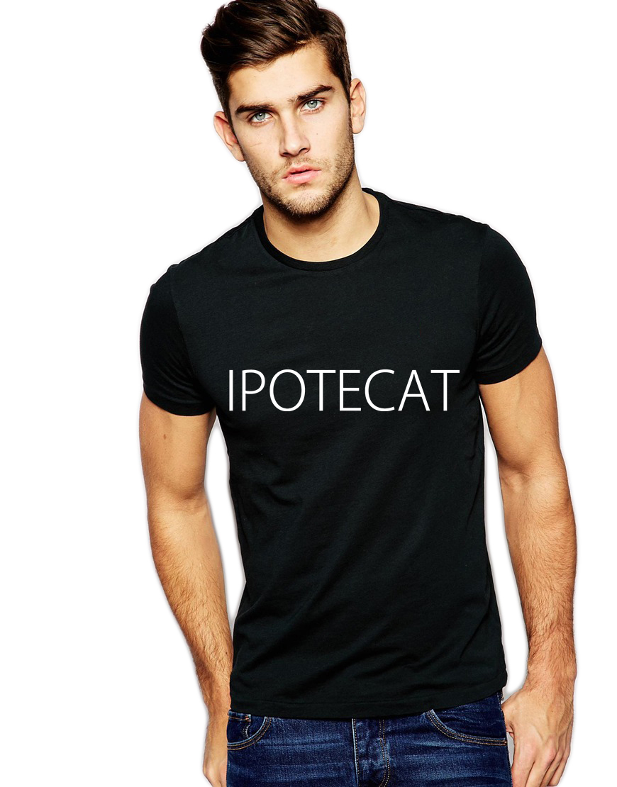 Oferte la Tricou negru barbati - Ipotecat