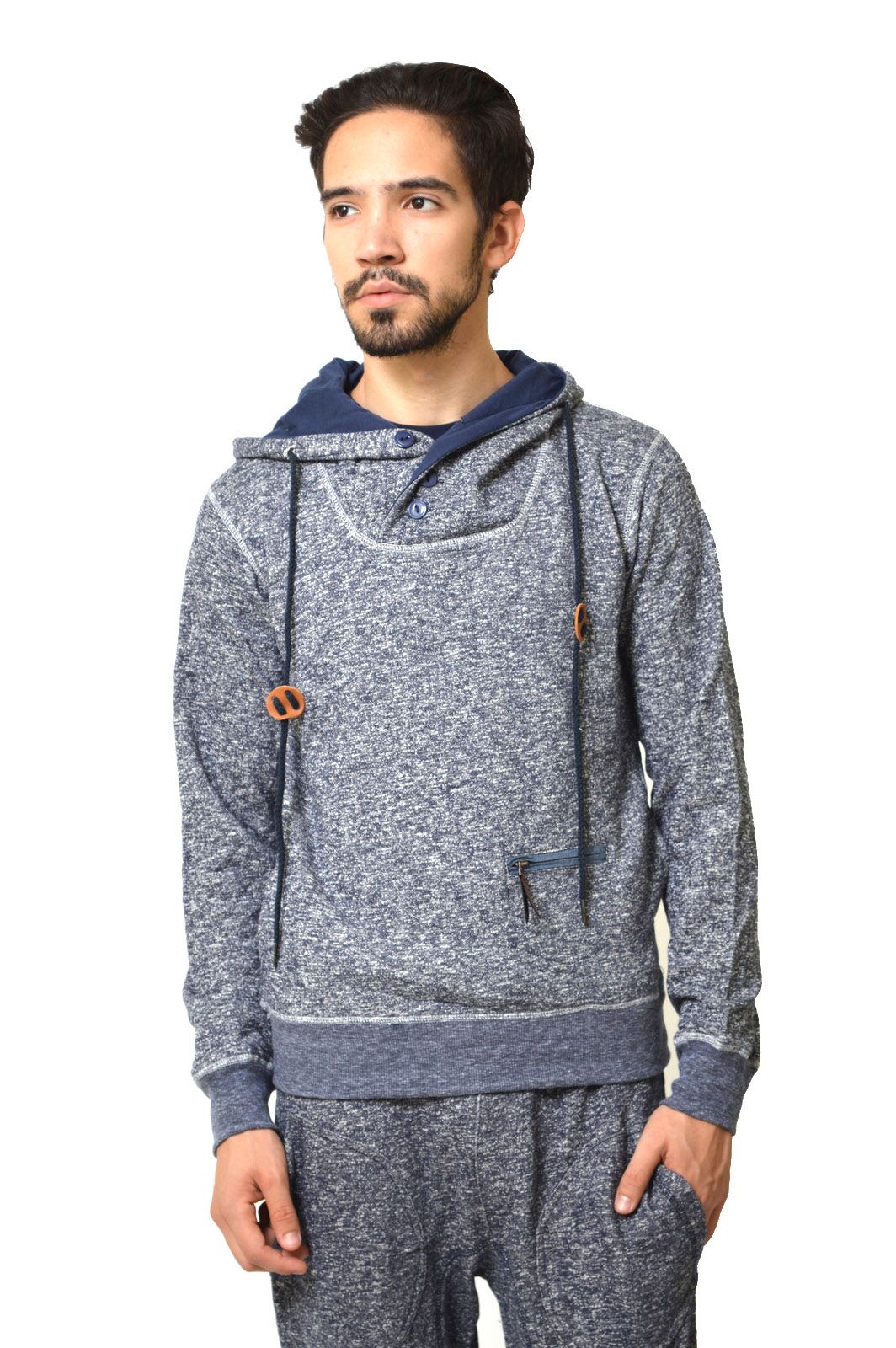 Oferte la Hanorac barbatesc Gri - C. Style