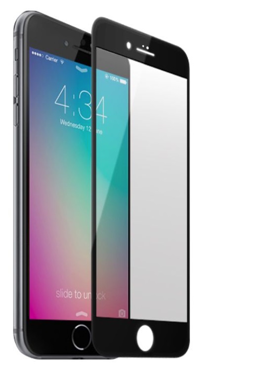 Oferte la Folie de protectie compatibila cu iPhone 7 PLUS din Sticla Securizata, 3D Acoperire 100% 0,2mm Geam Balistic - Neagra