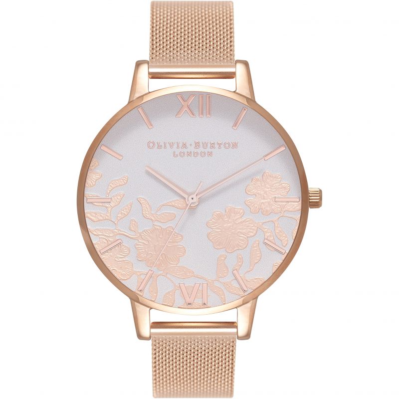 Oferte la Ceas Dama, Olivia Burton, Lace Detail OB16MV79