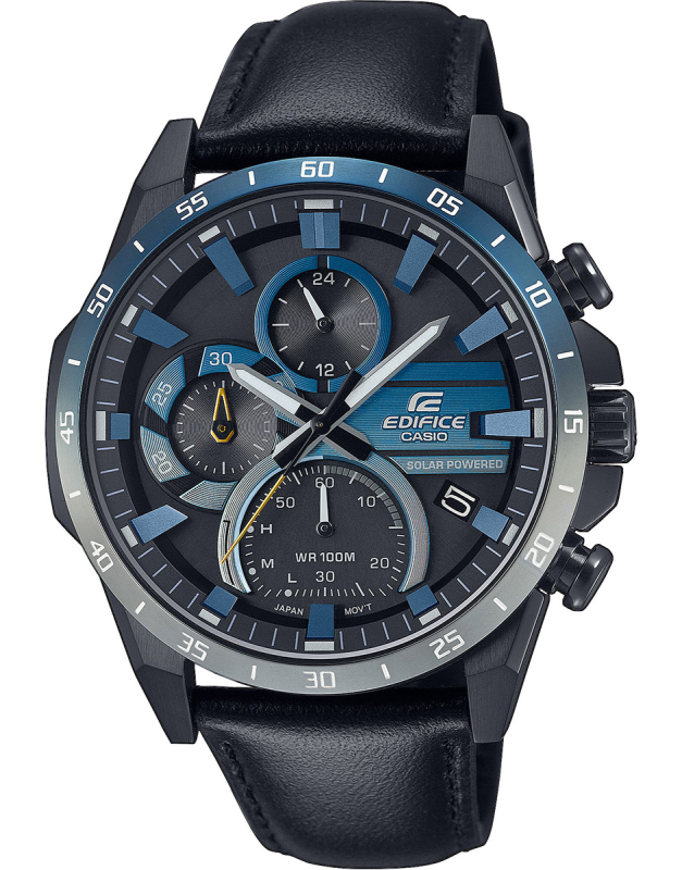 Oferte la Ceas Barbati, Casio Edifice, Solar Powered Chronograph EQS-940NL-1AVUEF