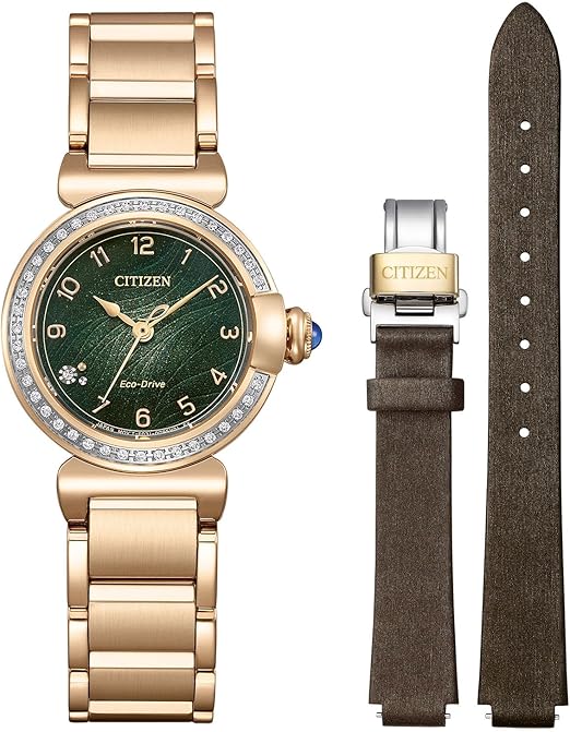 Oferte la Ceas Dama, Citizen, Round EM1123-62X, Set cu Bratara suplimentara