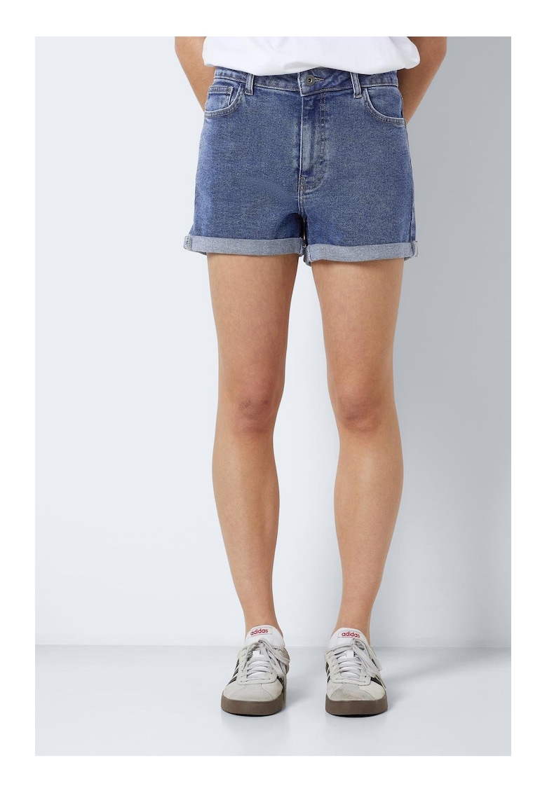 Blugi scurti dama  7493 - Regular fit - Bumbac - Albastru