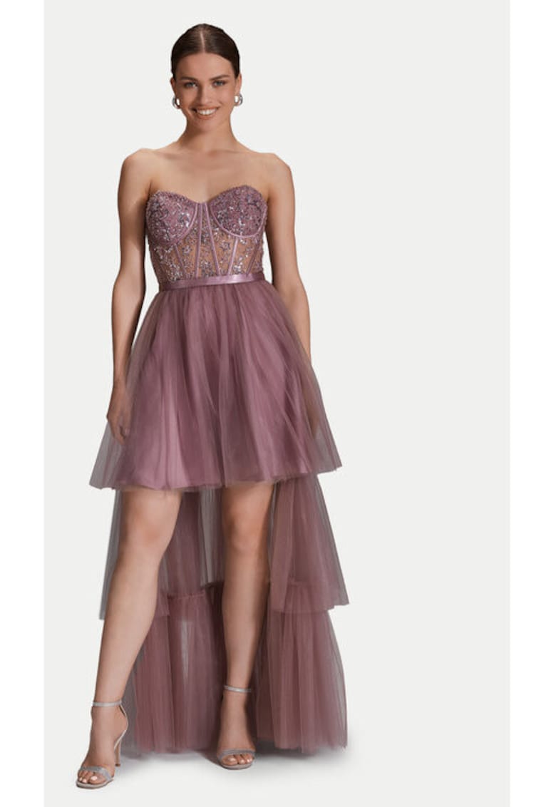 Rochie dama -  304886645 - Poliester - Roz - Roz