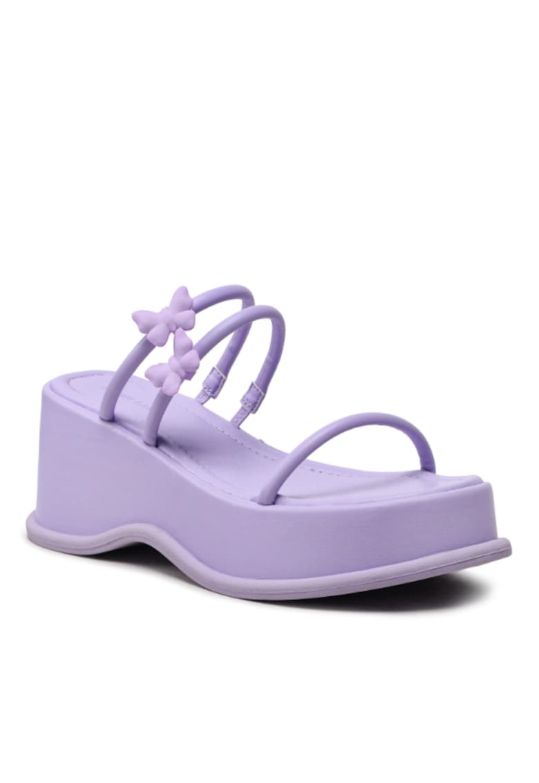 Papuci dama -  5904862776835 - Lila - Piele ecologica -