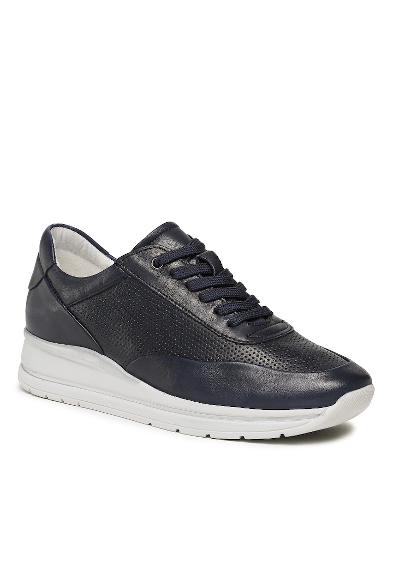 Oferte la Pantofi dama -  5904862643151 - Piele naturala - Albastru marin - Bleumarin