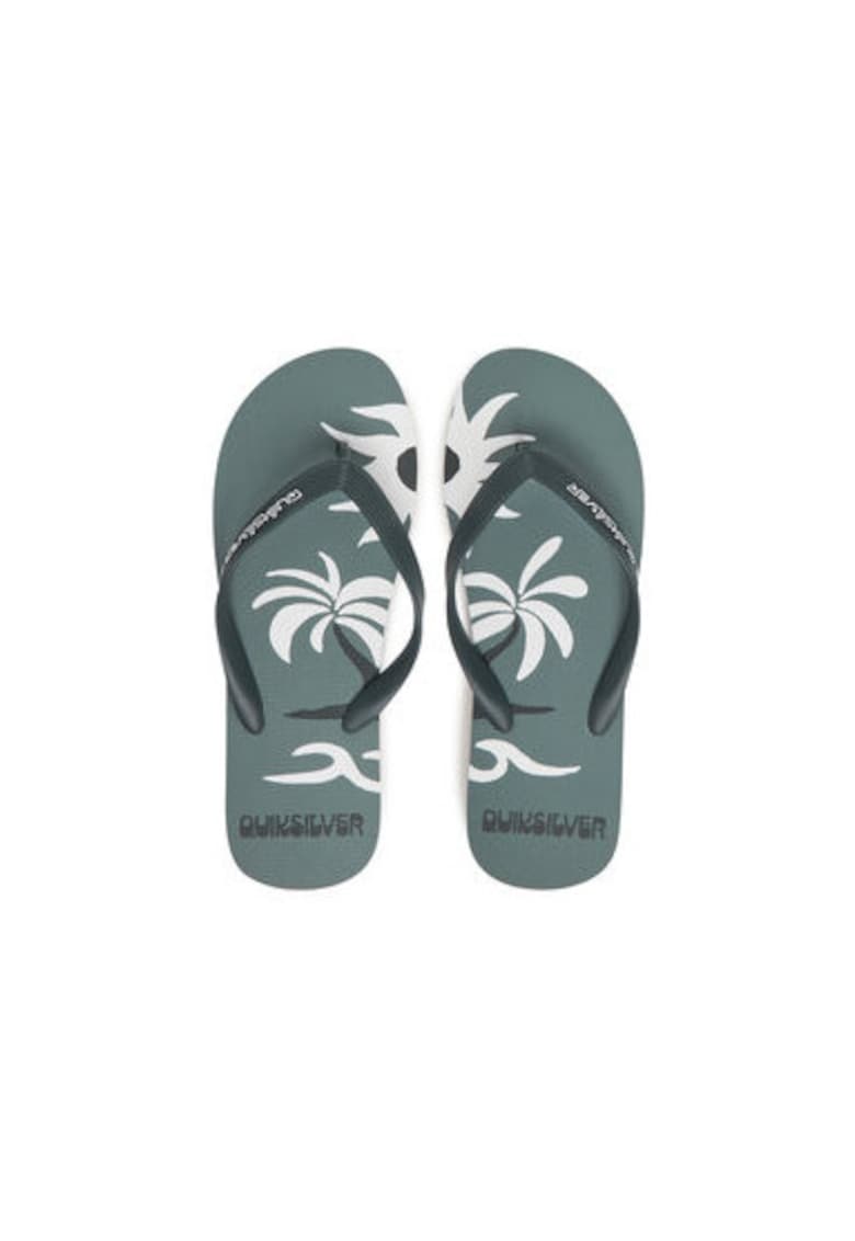 Papuci flip-flop barbati  AQYL101427-LTG - Sintetic - Verde - Verde