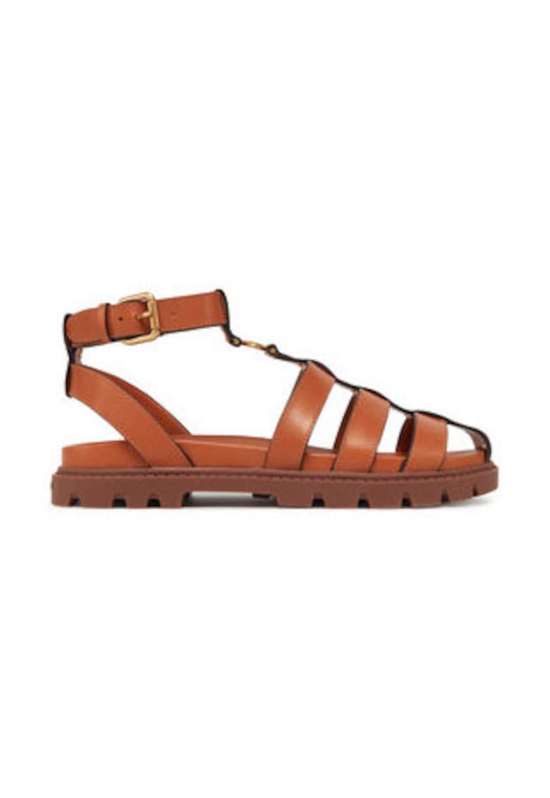 Sandale de dama -  305283139 - piele naturala - maro -