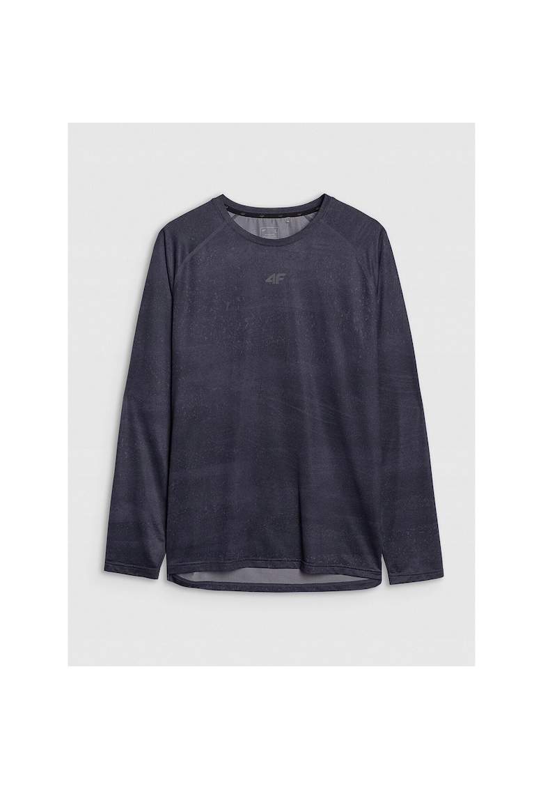 Bluza ciclism -  uscare rapida - negru - material sintetic