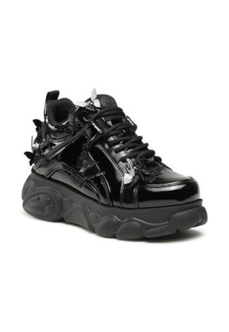 Tenisi de dama -  303184803 - piele ecologica - negru
