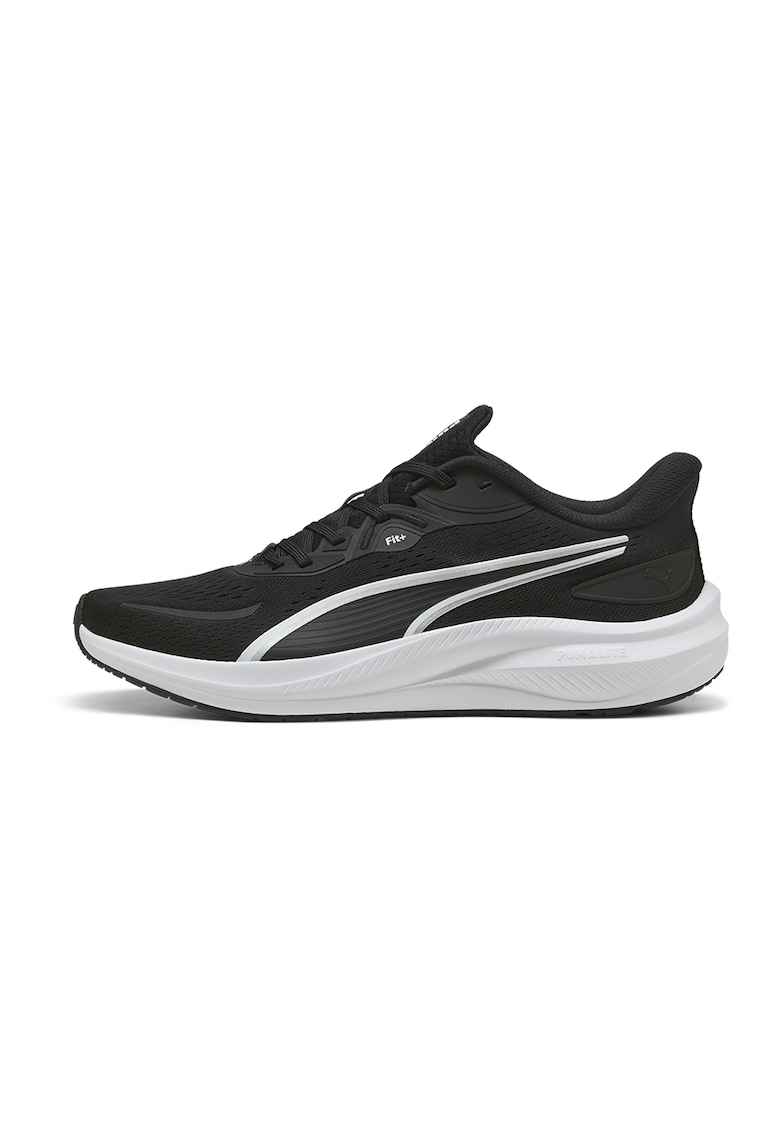 Pantofi Skyrocket Lite 2 cu brant cu amortizare pentru alergare - Alb/Negru/Argintiu