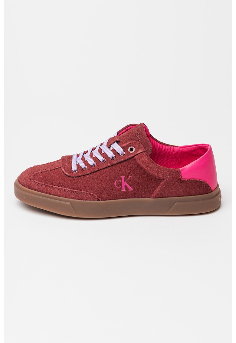 Pantofi sport low-cut Pro Cups - Fucsia/Rosu inchis/Caramel