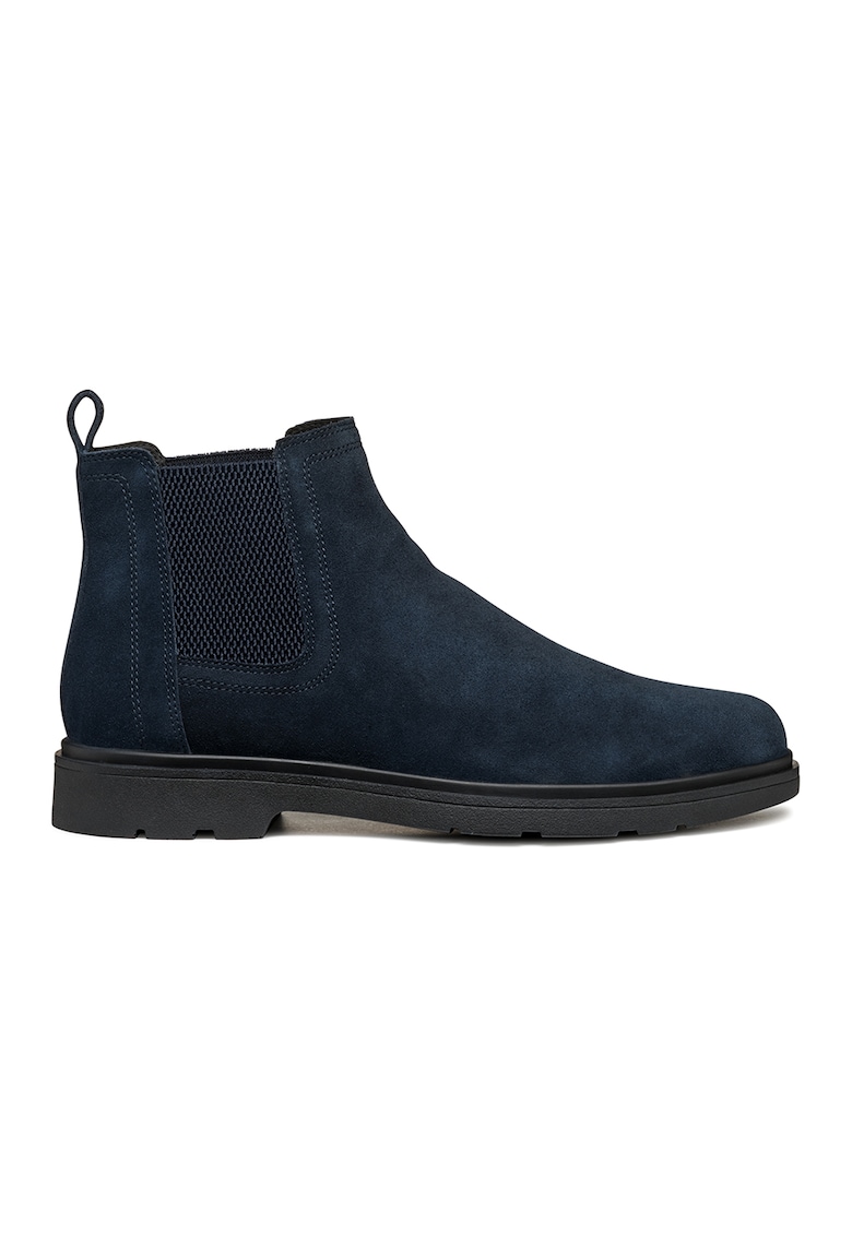 Ghete Chelsea din piele intoarsa - Bleumarin