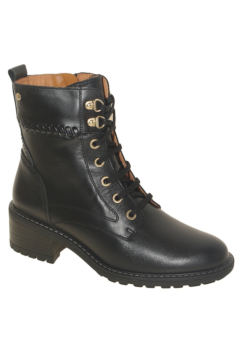 Botine dama  MEDINA - piele naturala - confort maxim - negre