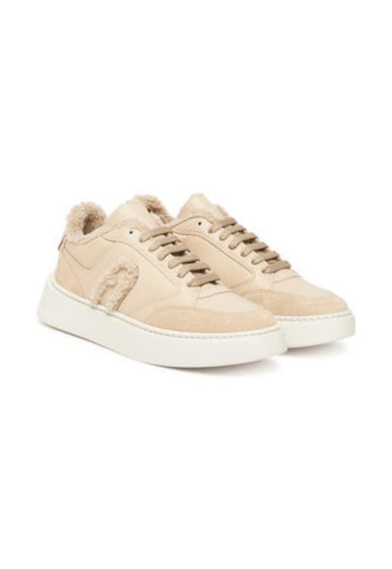 Tenisi dama 305616555 -  Piele naturala - Bej