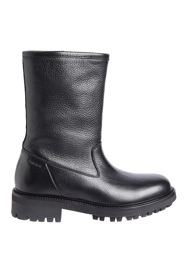 Ghete de piele - Negru