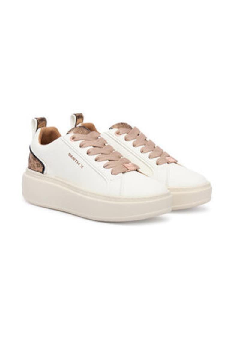 Tenisi dama 305503459 -  Piele naturala - Alb