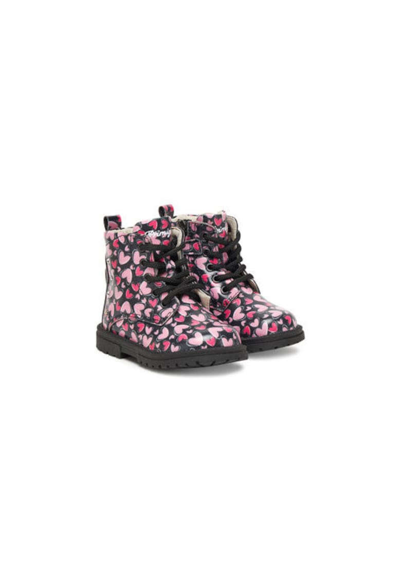 Ghete de drumetie pentru fete -  305464071 - piele ecologica - multicolore