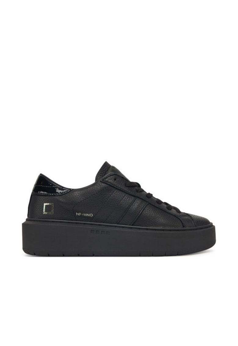 Tenisi dama 305619334 -  Piele naturala - Negru