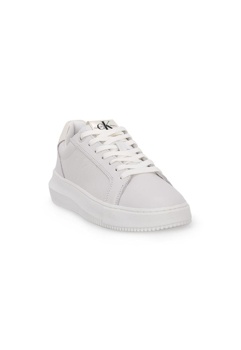 Tenisi dama  alb - piele naturala - model sport - design original -