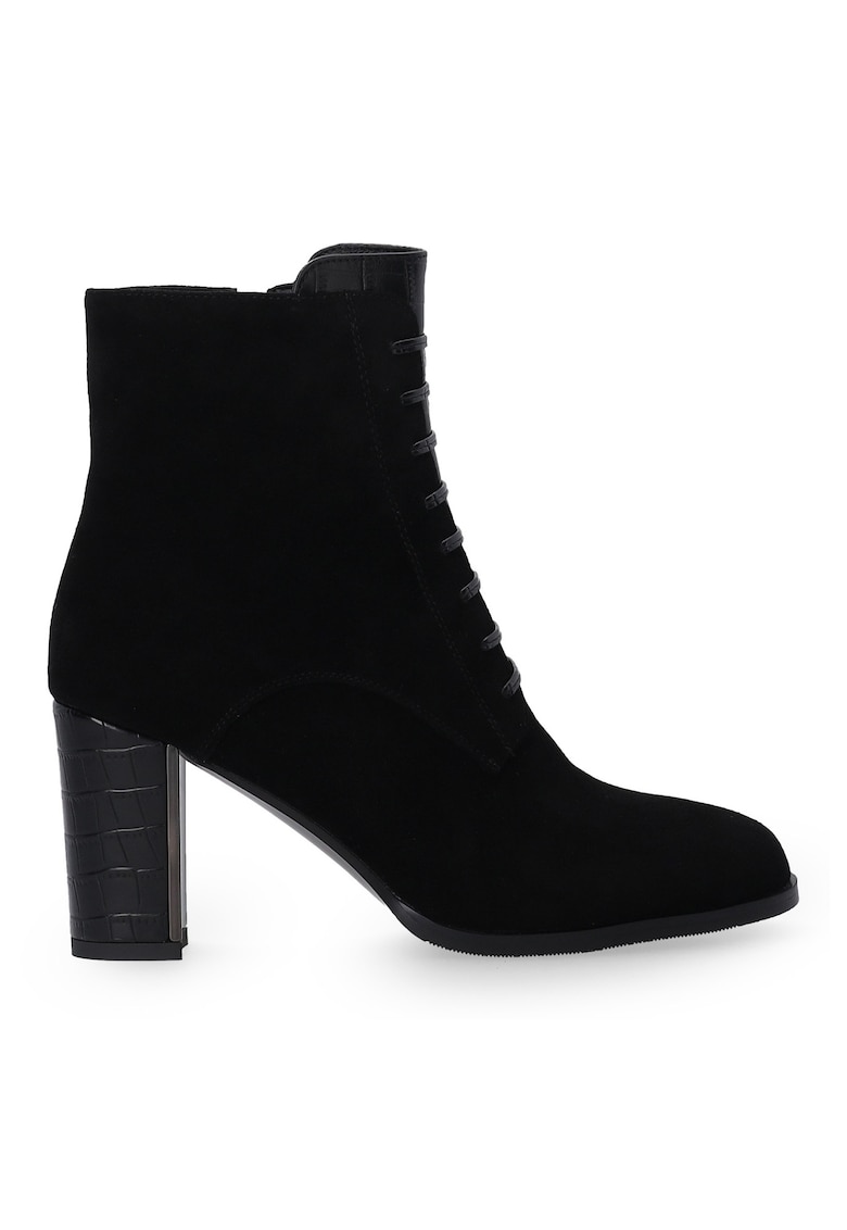Botine din piele intoarsa