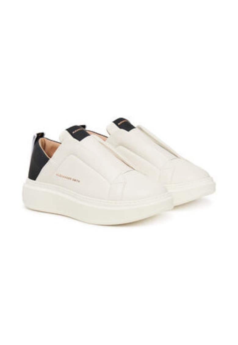 Tenisi dama 305503787 -  Piele naturala - Alb