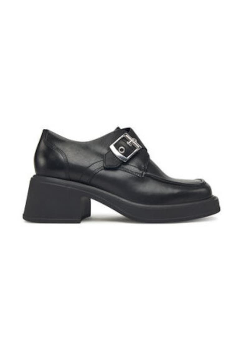 Pantofi dama -  piele naturala - negru